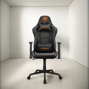 Cougar Silla Profesional Gamer Cougar Armor Elite Color Negro Cuero - COUGAR ARMOR ELITE